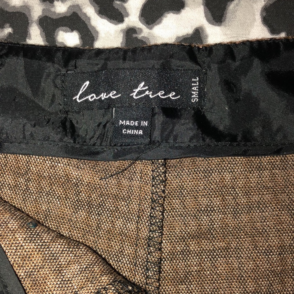 Brown coquette Y2k mini skirt - Picture 4 of 5